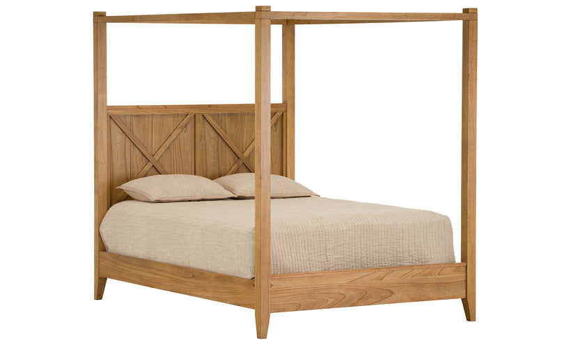 XXX's and OOO's Canopy Bed